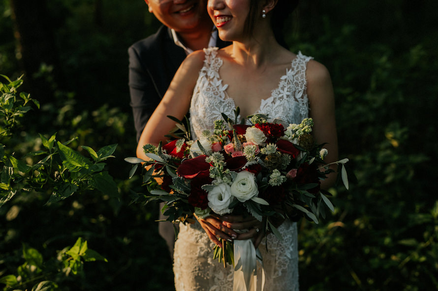 Rustic Woodlands Singapore Pre Wedding Photography