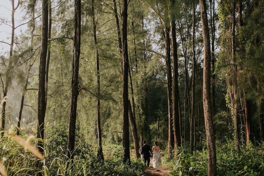 Rustic Woodlands Singapore Pre Wedding Photography