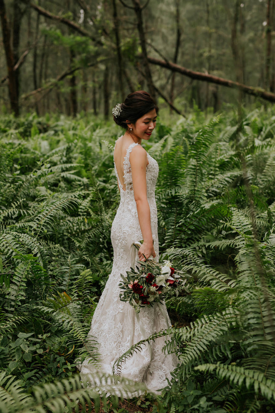 Rustic Woodlands Singapore Pre Wedding Photography