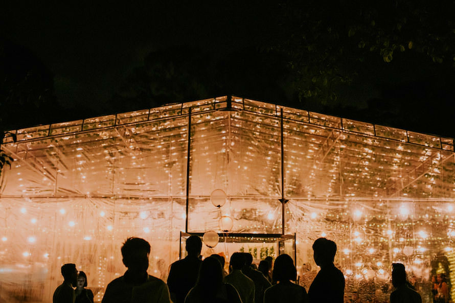 Fort Canning Park Outdoor Tentage Singapore Wedding Photography