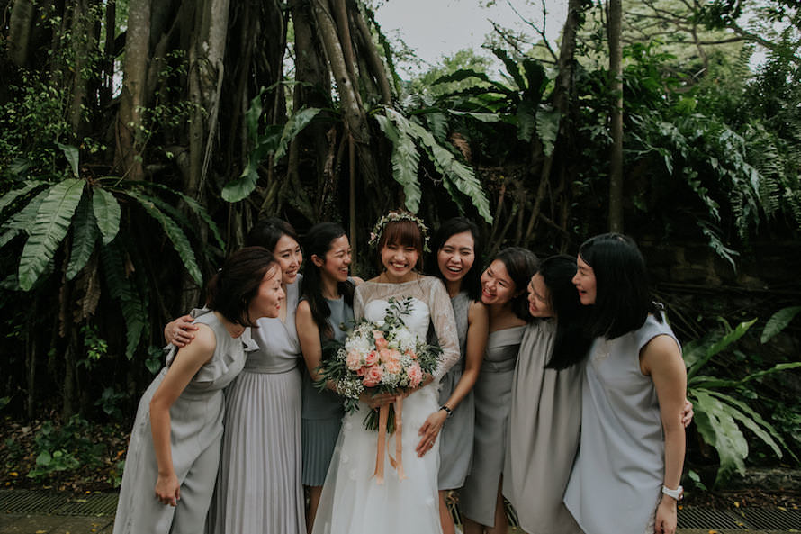 Fort Canning Park Outdoor Tentage Singapore Wedding Photography