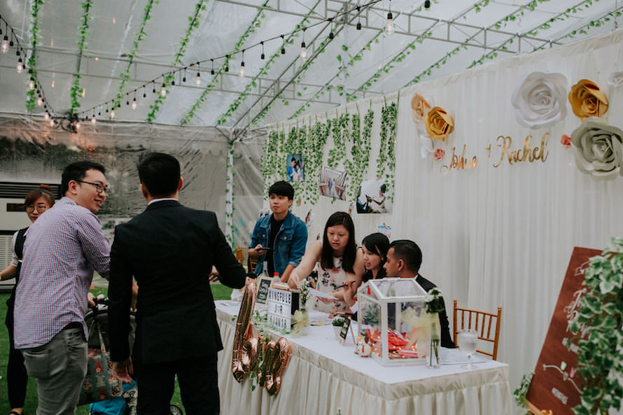 Fort Canning Park Outdoor Tentage Singapore Wedding Photography
