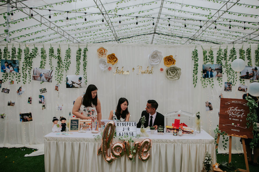 Fort Canning Park Outdoor Tentage Singapore Wedding Photography