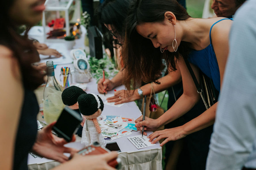 Fort Canning Park Outdoor Tentage Singapore Wedding Photography