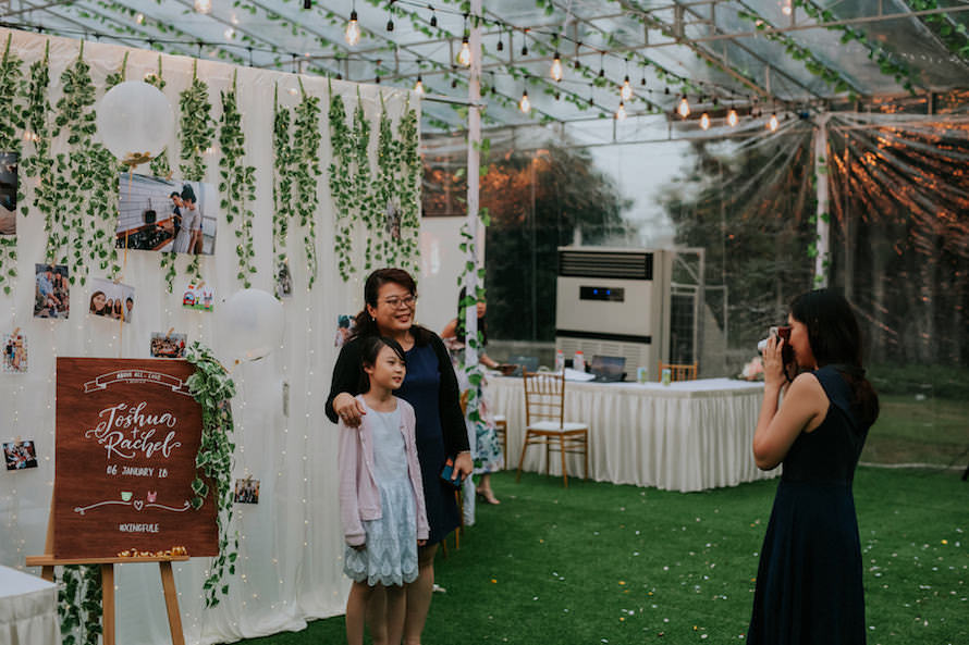 Fort Canning Park Outdoor Tentage Singapore Wedding Photography