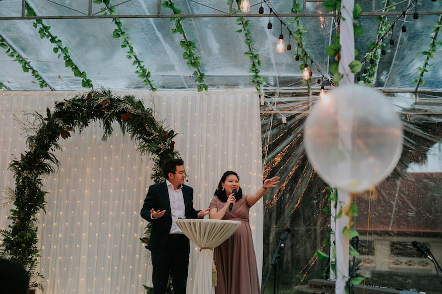 Fort Canning Park Outdoor Tentage Singapore Wedding Photography