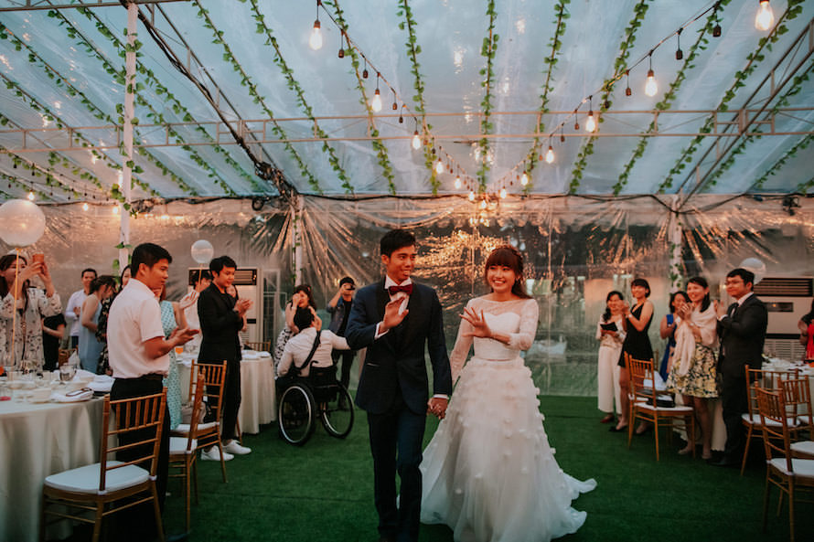 Fort Canning Park Outdoor Tentage Singapore Wedding Photography