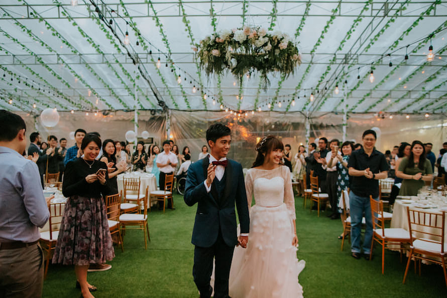 Fort Canning Park Outdoor Tentage Singapore Wedding Photography