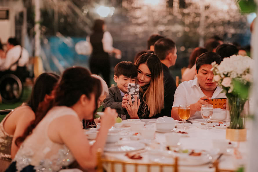 Fort Canning Park Outdoor Tentage Singapore Wedding Photography