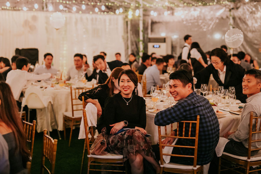Fort Canning Park Outdoor Tentage Singapore Wedding Photography