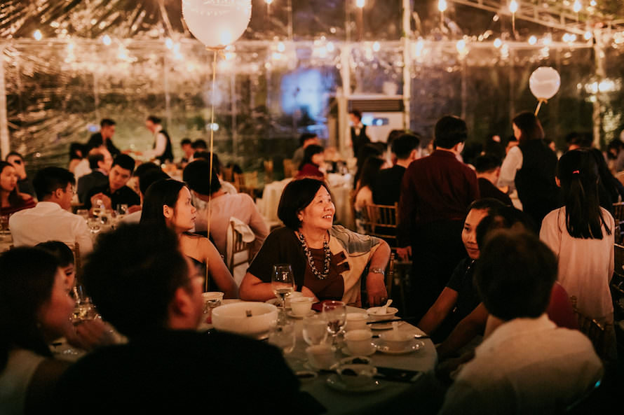 Fort Canning Park Outdoor Tentage Singapore Wedding Photography