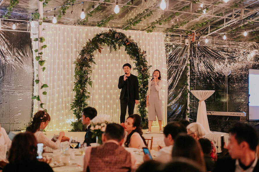 Fort Canning Park Outdoor Tentage Singapore Wedding Photography
