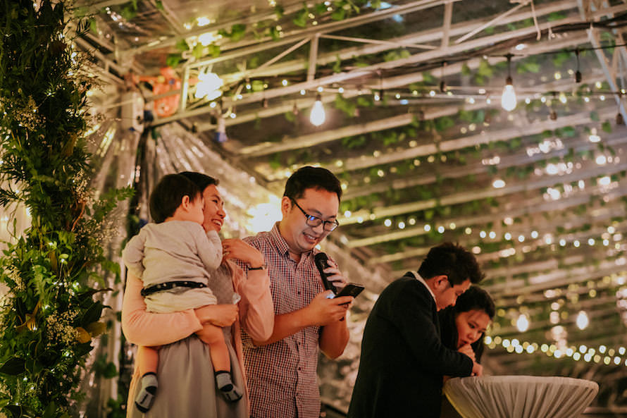 Fort Canning Park Outdoor Tentage Singapore Wedding Photography