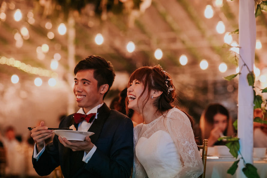 Fort Canning Park Outdoor Tentage Singapore Wedding Photography