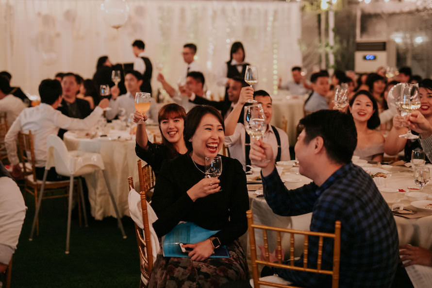 Fort Canning Park Outdoor Tentage Singapore Wedding Photography