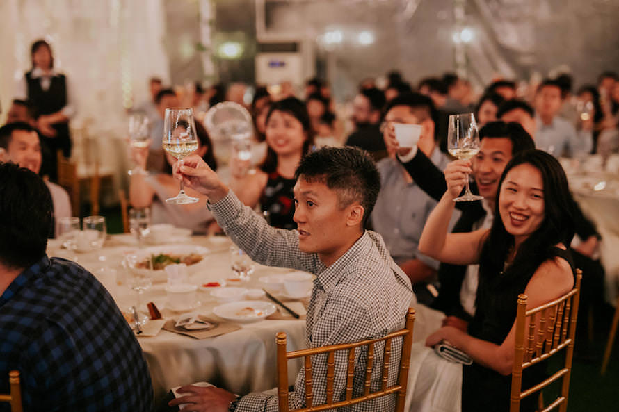 Fort Canning Park Outdoor Tentage Singapore Wedding Photography