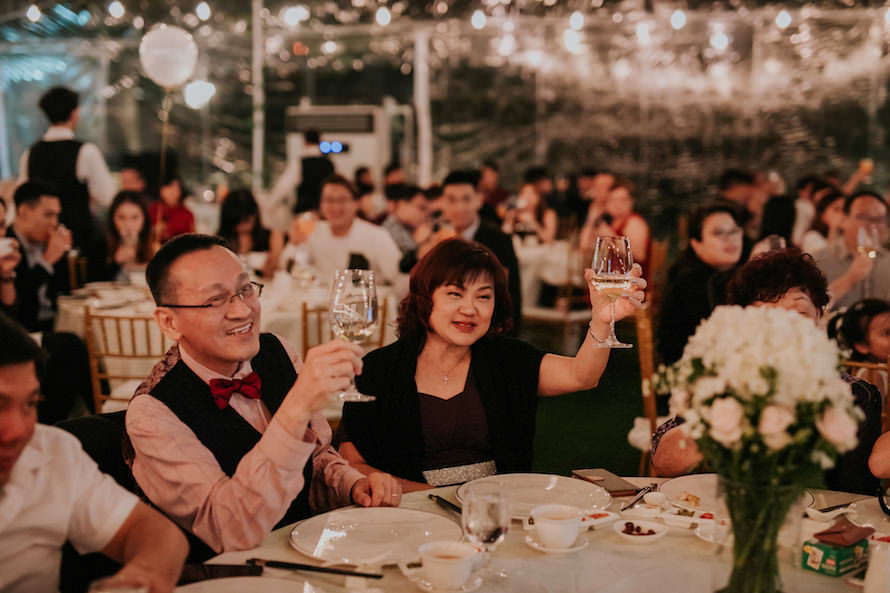 Fort Canning Park Outdoor Tentage Singapore Wedding Photography