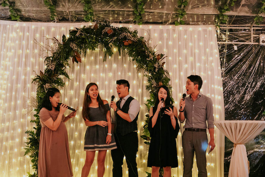 Fort Canning Park Outdoor Tentage Singapore Wedding Photography
