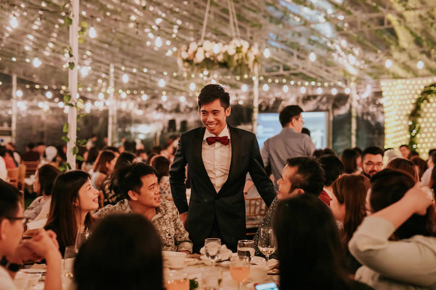 Fort Canning Park Outdoor Tentage Singapore Wedding Photography