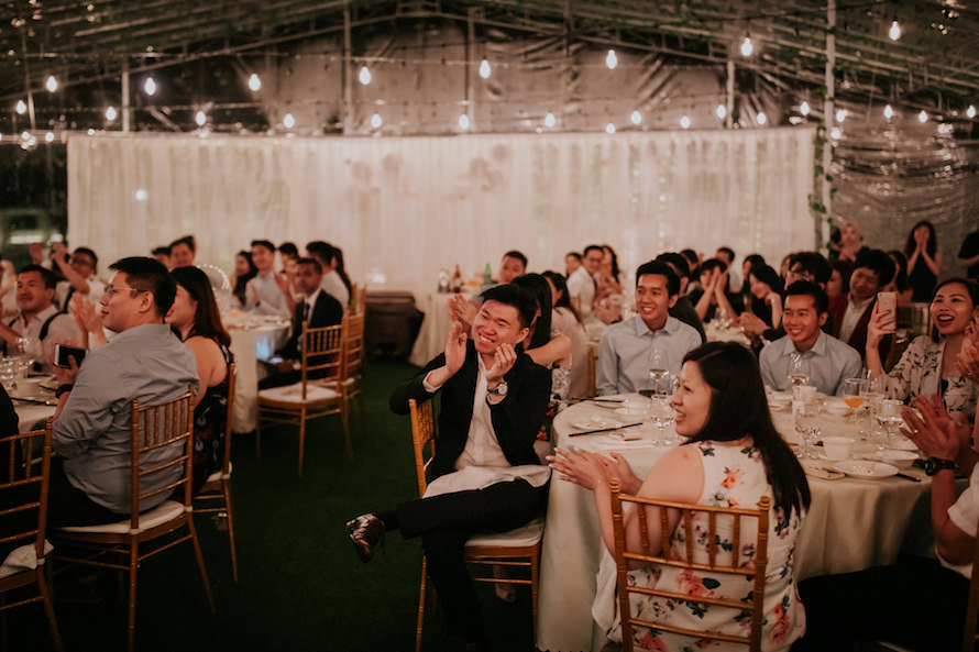 Fort Canning Park Outdoor Tentage Singapore Wedding Photography