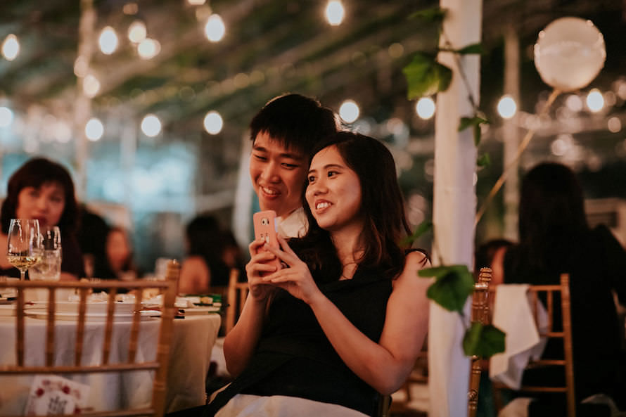 Fort Canning Park Outdoor Tentage Singapore Wedding Photography
