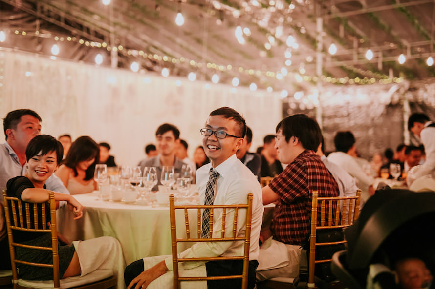 Fort Canning Park Outdoor Tentage Singapore Wedding Photography