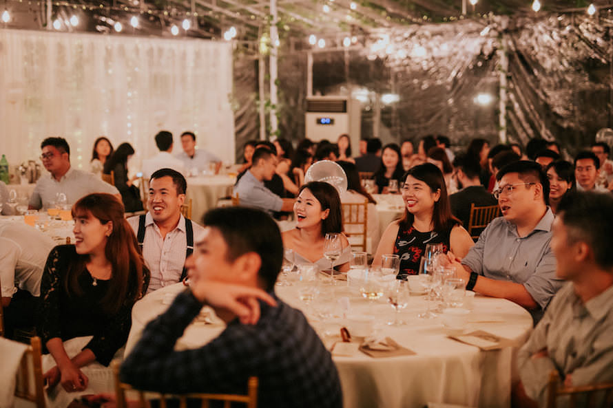 Fort Canning Park Outdoor Tentage Singapore Wedding Photography