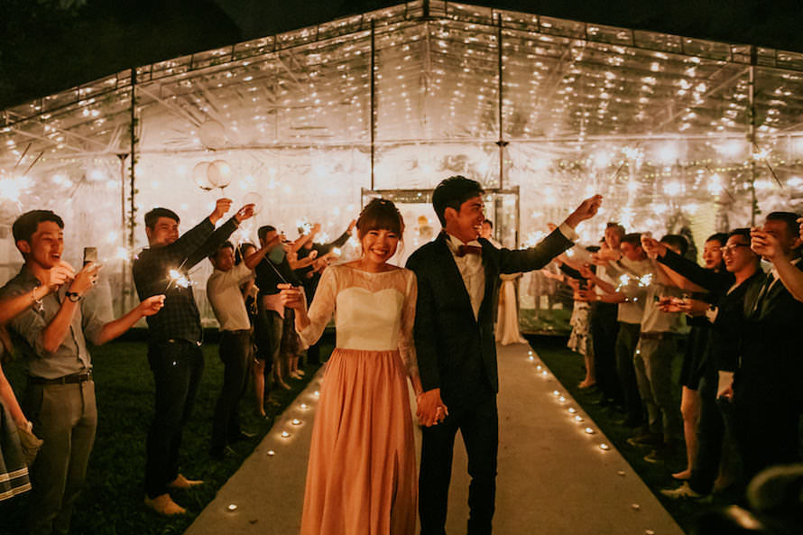 Fort Canning Park Outdoor Tentage Singapore Wedding Photography