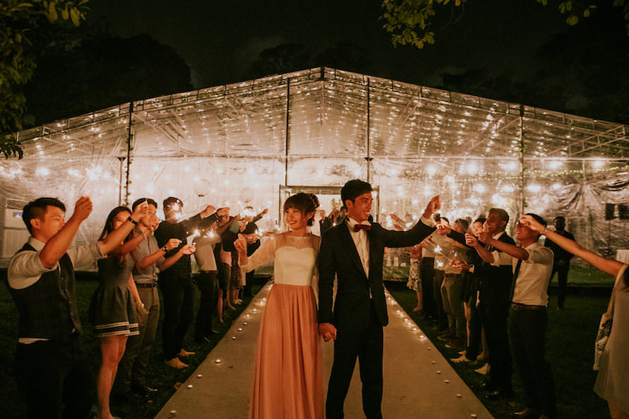 Joshua + Rachel // Fort Canning Park Tentage Wedding