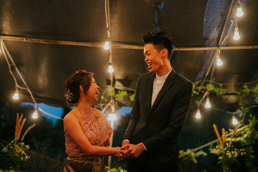Intimate Backyard Wedding Singapore Wedding Photographer