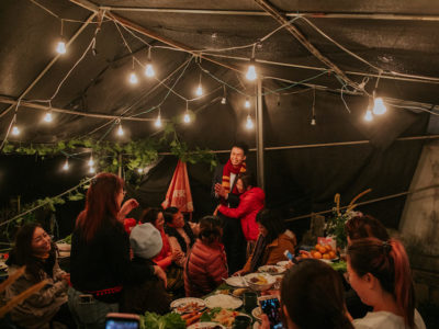 Yan Zhang + Chantal // Intimate Backyard Wedding
