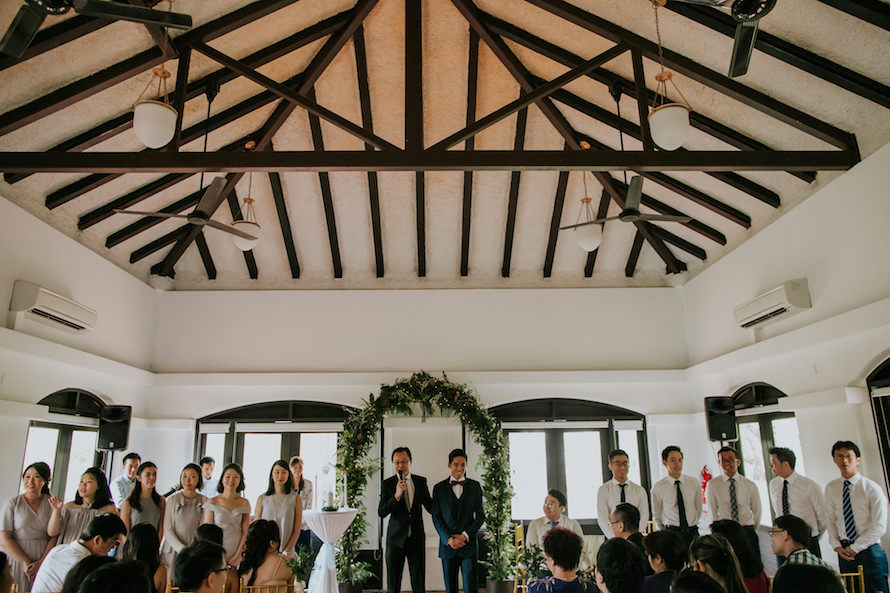 Fort Canning Park Outdoor Tentage Singapore Wedding Photography