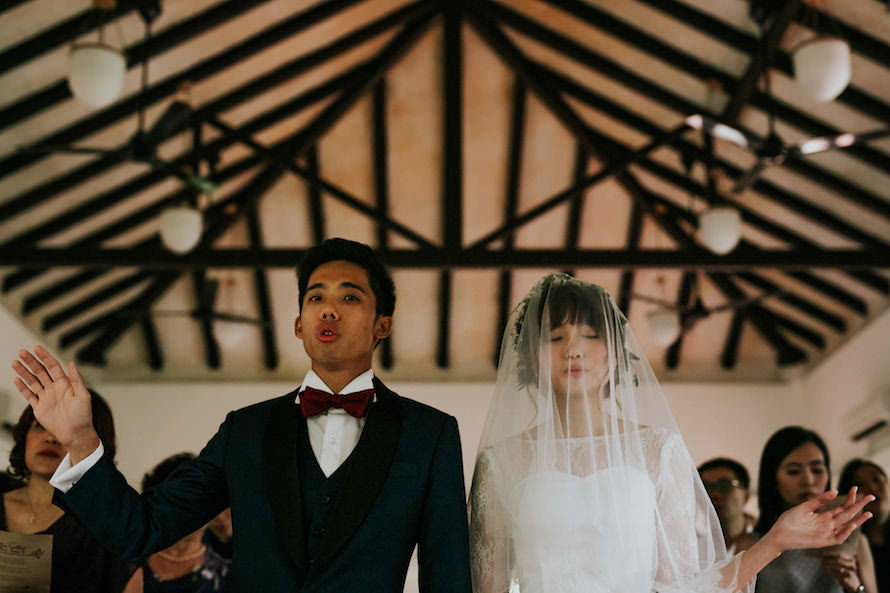 Raffles House Singapore Wedding Photography
