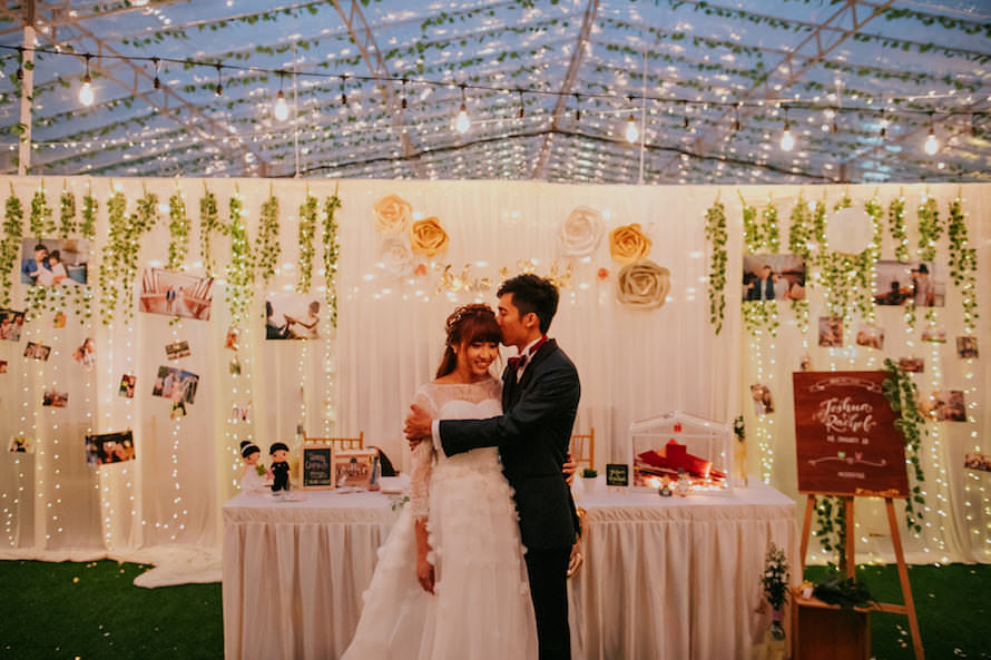 Fort Canning Park Outdoor Tentage Singapore Wedding Photography
