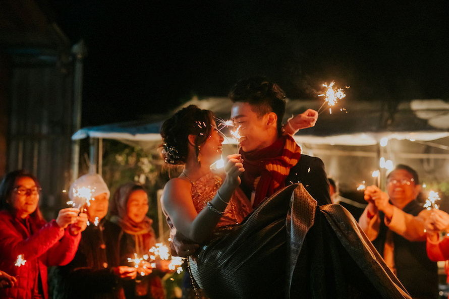 Intimate Backyard Wedding Singapore Wedding Photographer