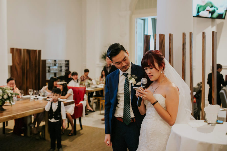 Sinfonia Ristorante Singapore Wedding Photography