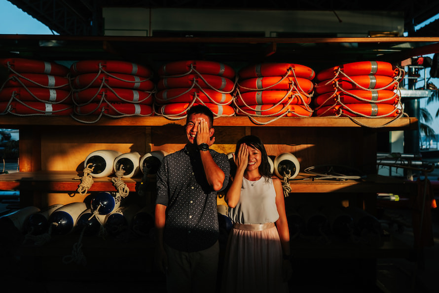 Pulau Ubin Singapore Prewedding Photography