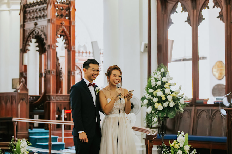 Saint Andrews Cathedral Singapore Wedding Photography
