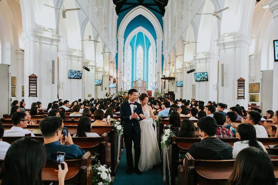 Saint Andrews Cathedral Singapore Wedding Photography