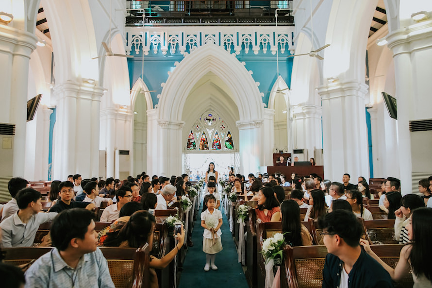 Saint Andrews Cathedral Singapore Wedding Photography