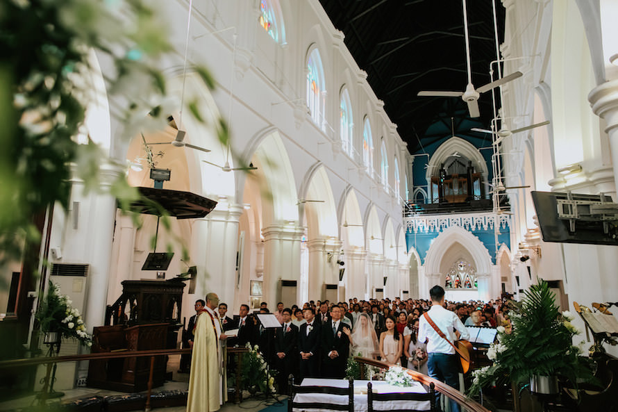 Saint Andrews Cathedral Singapore Wedding Photography