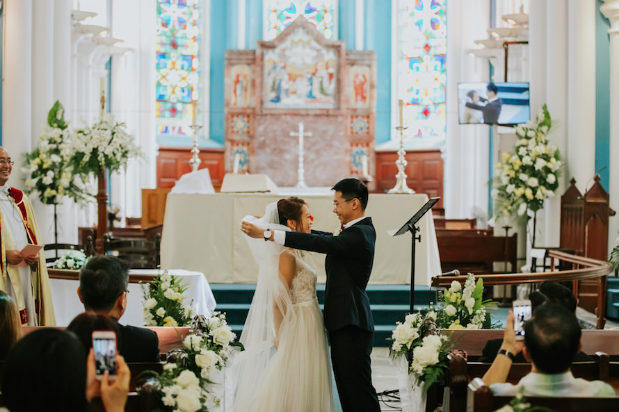 Saint Andrews Cathedral Singapore Wedding Photography