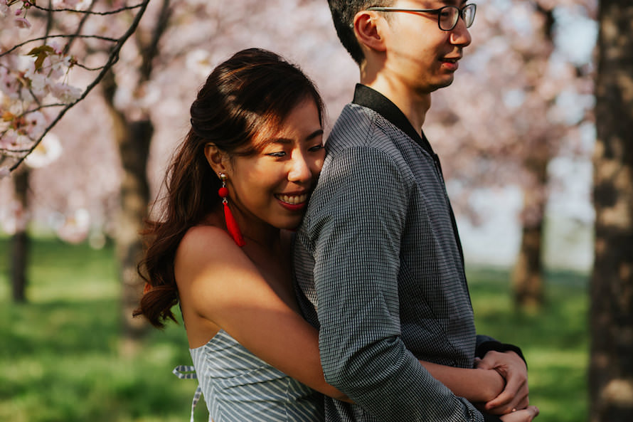 Nagano Springtime Prewedding Photography