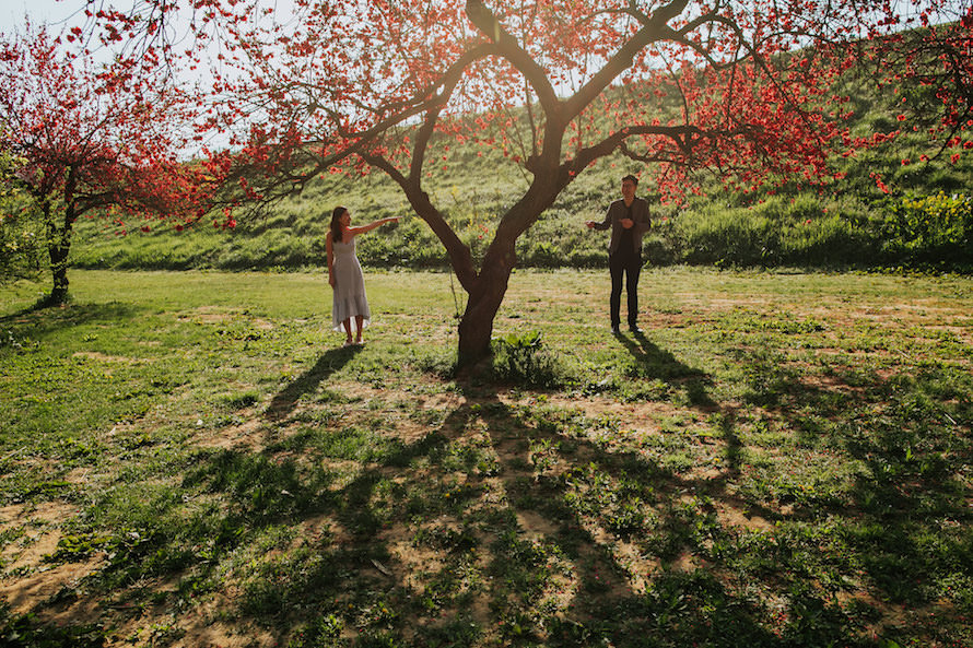 Nagano Springtime Prewedding Photography