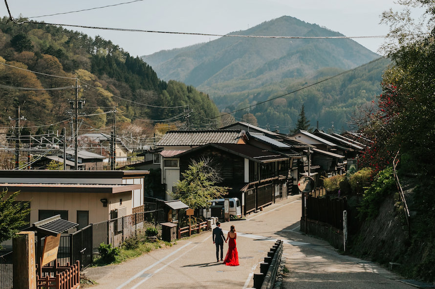 Nagano Springtime Prewedding Photography