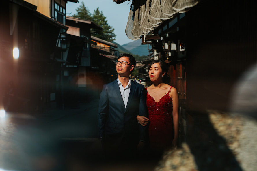 Nagano Springtime Prewedding Photography