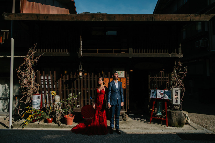 Nagano Springtime Prewedding Photography