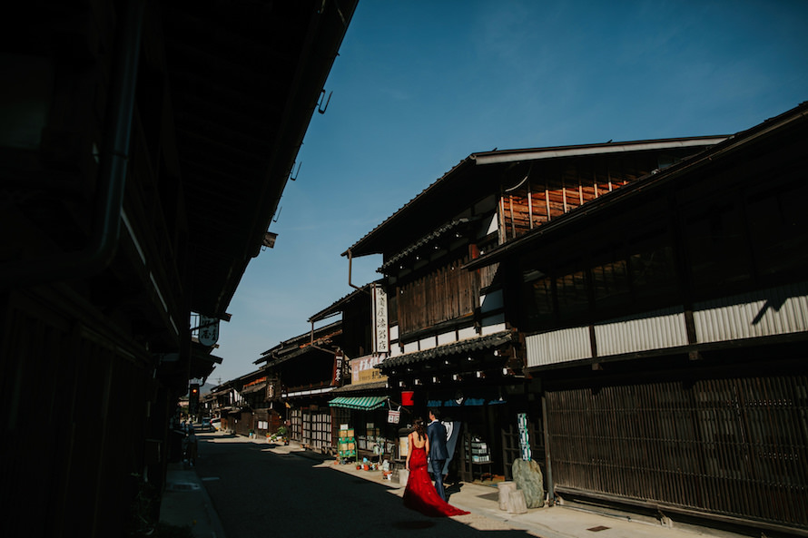 Nagano Springtime Prewedding Photography