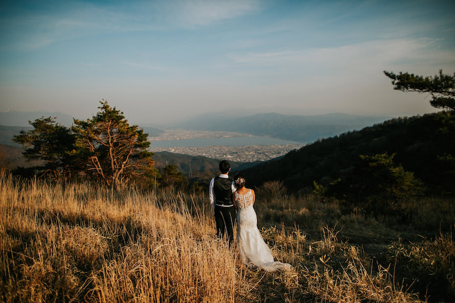 Nagano Springtime Prewedding Photography