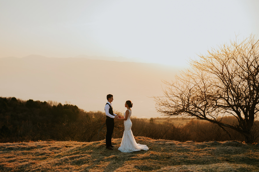 Nagano Springtime Prewedding Photography